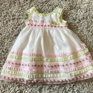 Baby Togs Kidswear Spring Dress, Size 6-9 Months